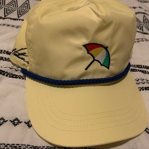 Gfore Arnold Palmer Arnie SnapBack golf hat pale yellow